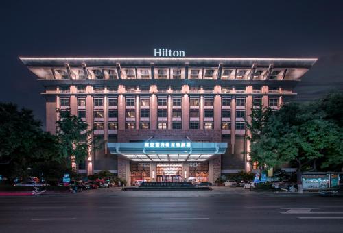 El edificio en el que está el hotel