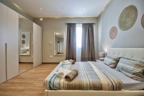 Voodi või voodid majutusasutuse Villa Blu - Family Villa with Indoor heated Pool, Sauna and Games Room toas