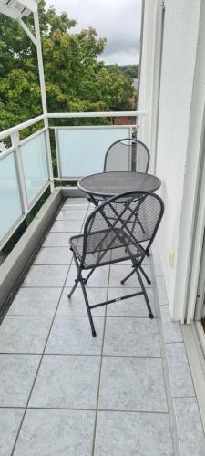 Balkoni atau teres di Apartment am Ammersee