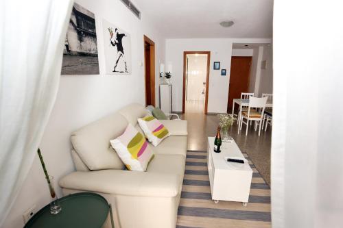 Apartamento dos habitaciones primera línea de playa