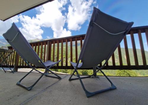 Les Orres 1800, les Chalets de Bois Méan, Vue Montagne à 200m des pistes