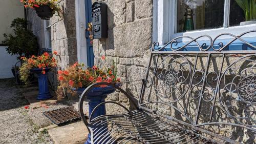 Κήπος έξω από το Britannia House Vintage B&B Cornwall