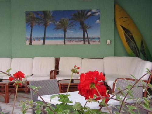 Posezení v ubytování Hotel Palme Park & Beach included
