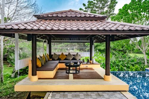 Πισίνα στο ή κοντά στο VILLA Chacha VILLA Coco VILLA Salsa RESORT APOLLONIA