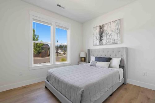 Ένα ή περισσότερα κρεβάτια σε δωμάτιο στο Prestine and comfortable home