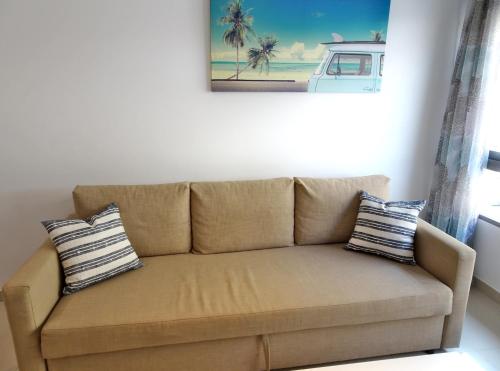 Posezení v ubytování Apartamento en la playa