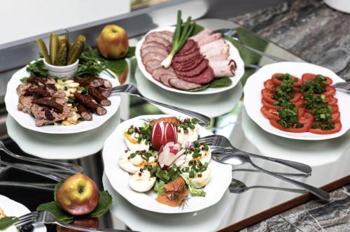 Jídlo v bed and breakfast nebo okolí