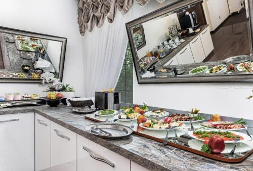 Jídlo v bed and breakfast nebo okolí