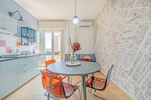 O bucătărie sau chicinetă la Oasi urbana near Osteria Francesana