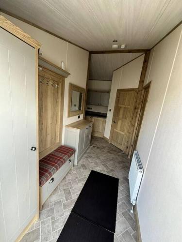 Kuchyň nebo kuchyňský kout v ubytování Luxury 6-8 Berth Lodge