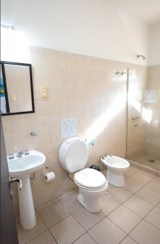 Ένα μπάνιο στο Ñanderoga B&B