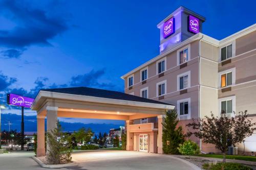 a rendering of the front of a hotel at Sleep Inn & Suites in Rapid City