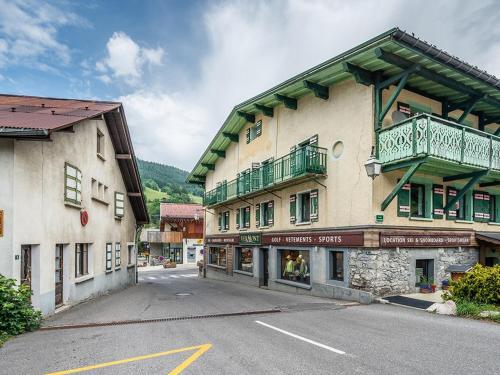 Appartement cosy au cœur des Gets, proche des télécabines, 2 chambres, Wi-Fi, parking privatif