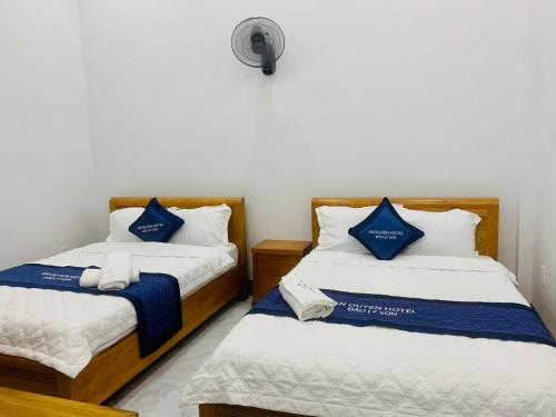 Cama o camas de una habitación en Khách sạn ĐẢO LÝ SƠN- AN DUYÊN