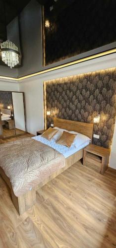 Katil atau katil-katil dalam bilik di Apartament S24