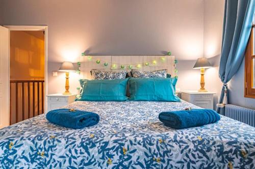 Cama o camas de una habitación en GîTE DES CROIX