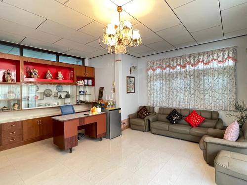 Η κουζίνα ή μικρή κουζίνα στο Lotus House