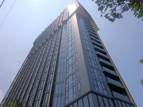 Το κτήριο όπου στεγάζεται  το διαμέρισμα