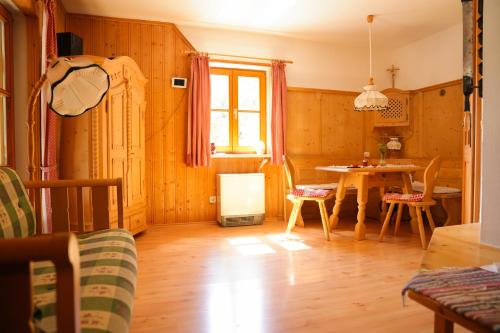 Posezení v ubytování Haus Zirbennest
