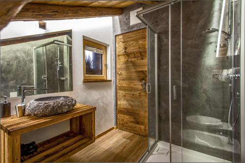 Ванная комната в Chalet Stefan - Apartments
