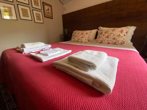 Postel nebo postele na pokoji v ubytování A o Soâ B&B