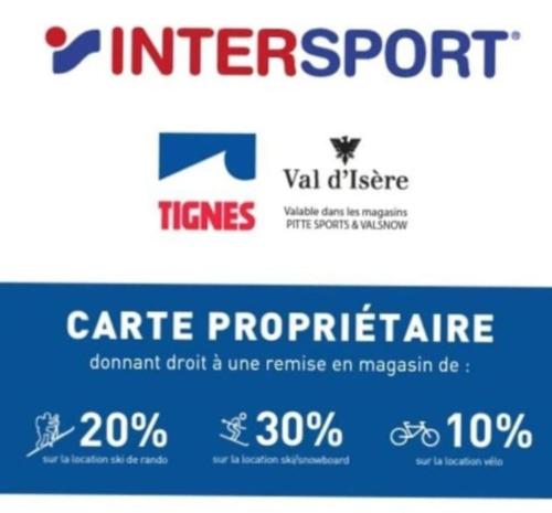 Сертификат, награда, вывеска или другой документ, выставленный в Studio Tignes Val claret aux pieds des pistes