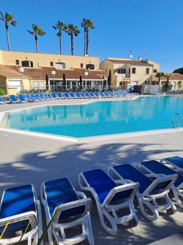 STUDIO CLIMATISE box 5 G Résidence Odalys Saint Loup, piscine ,parking privé et superette 25