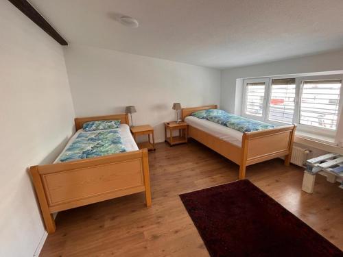 Ένα ή περισσότερα κρεβάτια σε δωμάτιο στο Hotel Wandsbek Hamburg