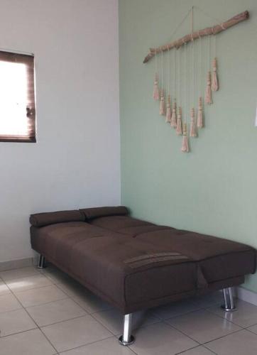 Ένα ή περισσότερα κρεβάτια σε δωμάτιο στο Departamento Palmita