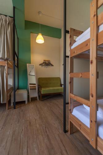 Postel nebo postele na pokoji v ubytování Sleeping Boot Hostel