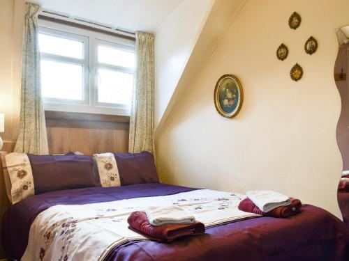 Postel nebo postele na pokoji v ubytování Broom Cottage