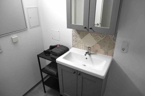 Koupelna v ubytování Mini Apartment in Amstetten