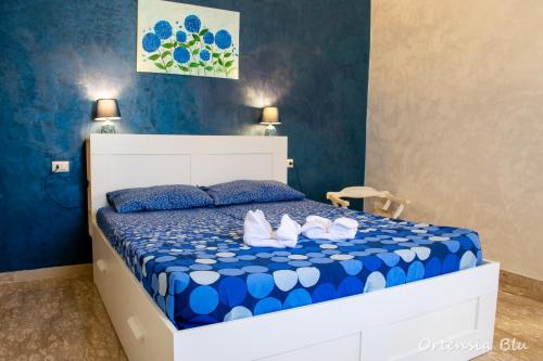 Ortensia blu