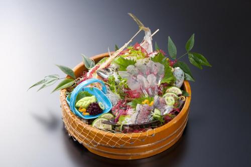 Φαγητό σε αυτό το ryokan ή κάπου εκεί κοντά