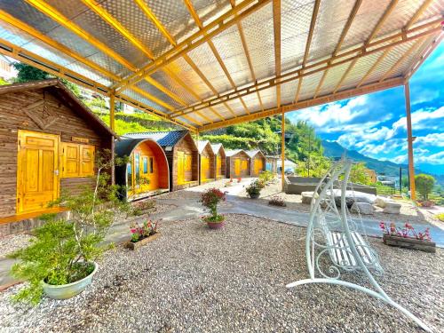 Κήπος έξω από το Homestay Thạch Gia Trang Sapa