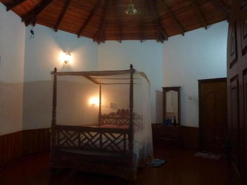Postel nebo postele na pokoji v ubytování Subodinee Bungalow