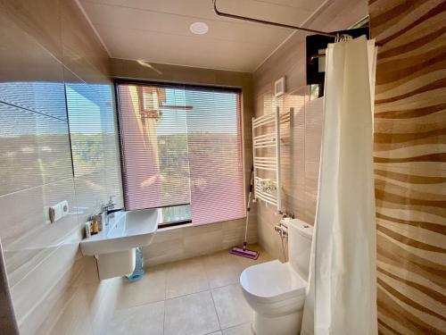 Koupelna v ubytování Eco Holiday House