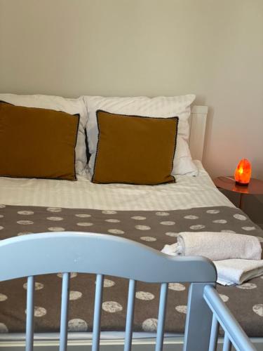 Katil atau katil-katil dalam bilik di RUBY Apartment- self checkin 24h