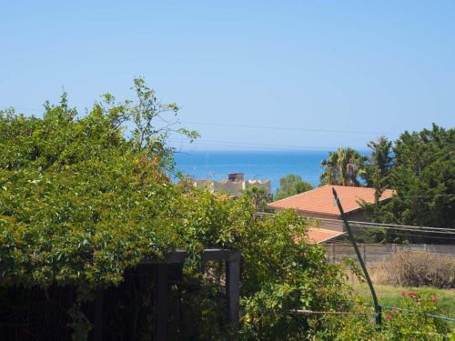 a view of the ocean from a house at S.Giorgio Apartments in Sciacca