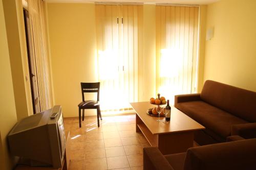 Posezení v ubytování Family Hotel Papi