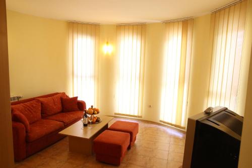 Posezení v ubytování Family Hotel Papi