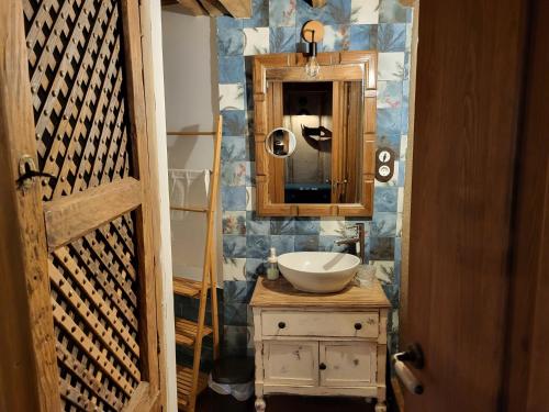 Vonios kambarys apgyvendinimo įstaigoje La Casa El Cura