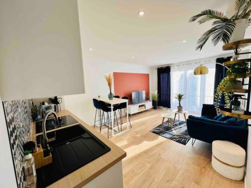 Caen : Cocon moderne et chaleureux à 5mn du Centre