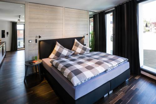 Posteľ alebo postele v izbe v ubytovaní N6 Oberstdorf