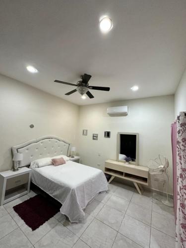 Μια τηλεόραση ή/και κέντρο ψυχαγωγίας στο Casa Sasha's Mini Palace