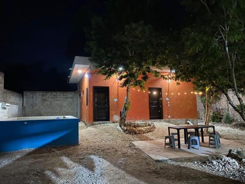 Bazén v ubytování Casa Lol-cab Hostal nebo v jeho okolí