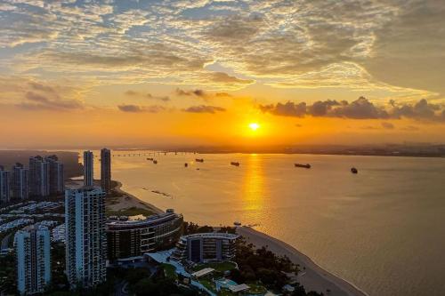 Landskap semula jadi dekat dengan apartmen