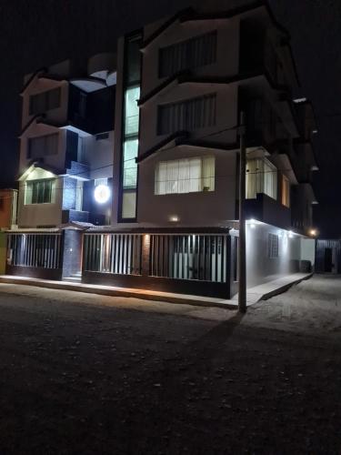 Budova, kde se hotel nachází