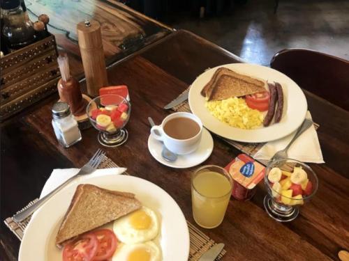 Jídlo v bed and breakfast nebo okolí