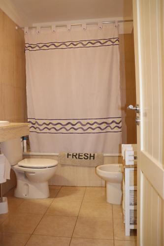 Koupelna v ubytování Estupendo apartamento